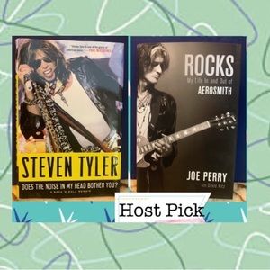 🎤HOST PICK Aerosmith Book Bundle 🎸